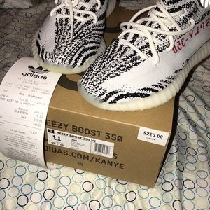 Yeezy Boost 350 V2 “Zebra” Sz 11